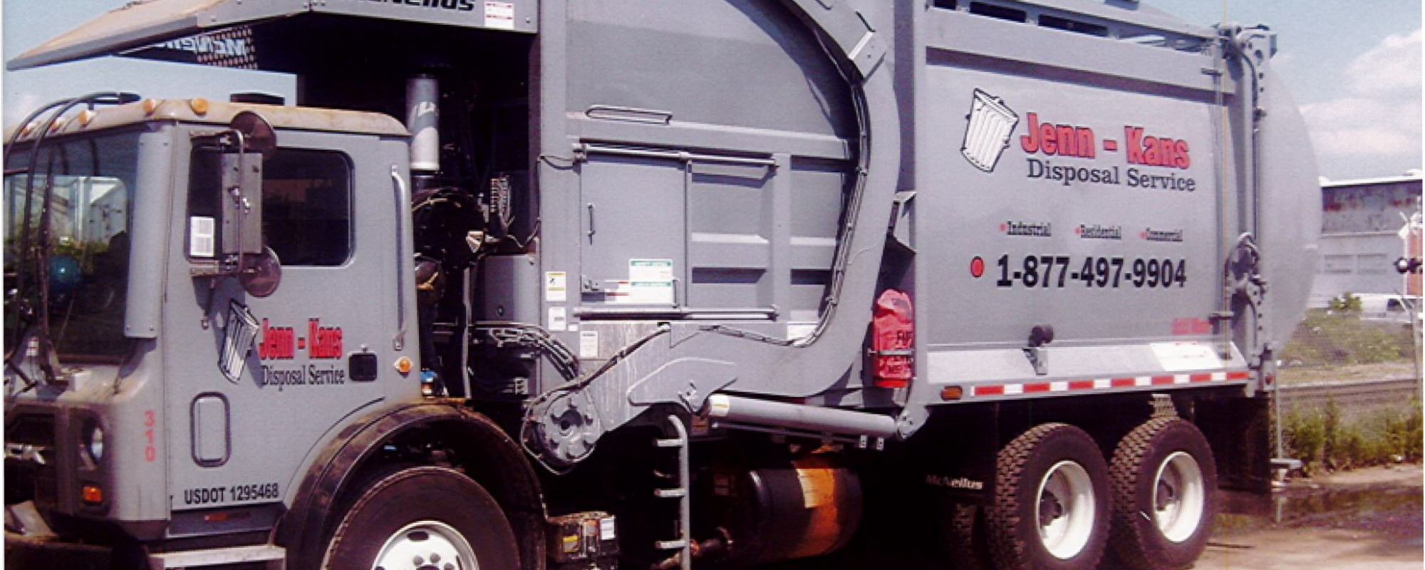 Disposal Service Truck